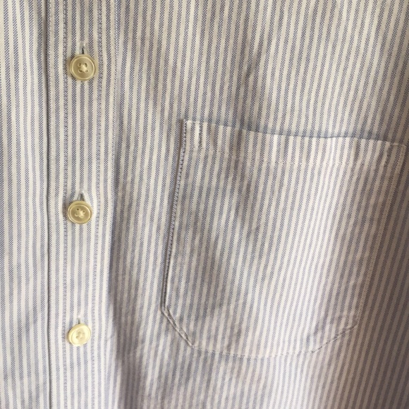 LL Bean Small Petite Button Down Shirt - Picture 3 of 4